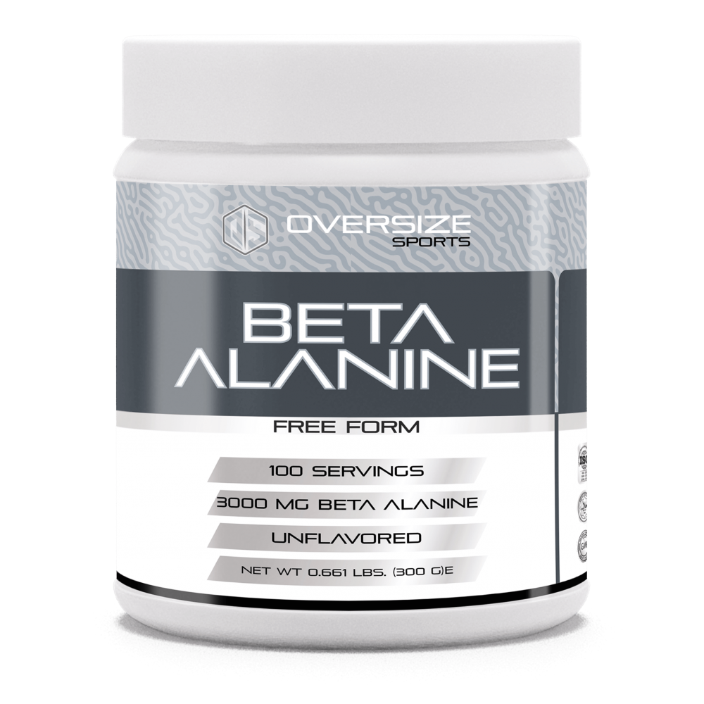 Oversize Beta Alanine Aromasız 300 gr 100 Servis